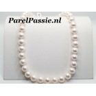 Parelcollier AAA Top kwaliteit parels 11mm - 12mm zoetwater witgouden slot 585  y